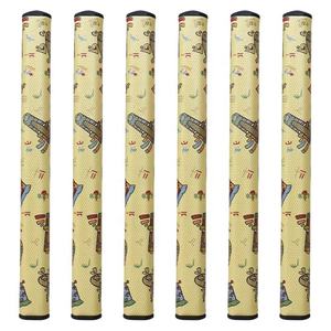 Nuevo Diseño de Empuñadura de Putter de Golf de Cuero PU, Fabricante OEM, Logotipo Personalizado, Antideslizante, Textura Rugosa, Accesorios de Entrenamiento de Golf - Product Image 2