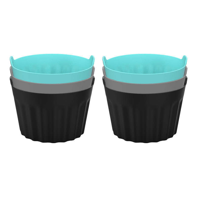 Black grey blue 6pcs set A