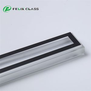 Verre trempé ultra-transparent personnalisé avec impression sérigraphique pour éclairage LED mural long - Garantie écologique de 5 ans - Product Image 5