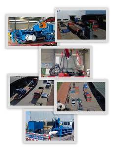 เครื่องจักรแปรรูปเศษโลหะอัตโนมัติสำหรับงานหนัก 160 ตัน สำหรับสแตนเลส พร้อมการรับประกัน 2 ปี และมอเตอร์คอร์ - Product Image 6