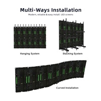 RAYBO Pantalla LED HD para exteriores P3.91 P4.81 Panel de pared de video para club nocturno Cabina de DJ Alquiler Pantalla de escenario Centros comerciales adecuados