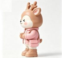 Figurine personnalisée en PVC et ABS, personnage de dessin animé, statue, usine chinoise, OEM, figurine personnalisée pour la vente en gros de produits de marque