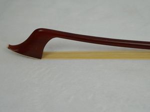 Archet professionnel en bois de brésil avec incrustation de perles blanches et de grenouille d'ébène de haute qualité, prix de gros, pour <span class=keywords><strong>violon</strong></span> alto, accessoire de cordes - Product Image 6