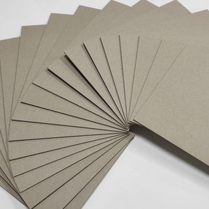 China Factory 100% Recycled Grey <b>Board</b> 250gsm-3000gsm Anti-Curl Smooth Surface for Packaging Cardboard/gift Box/Puzzles Paper - Product Image 2