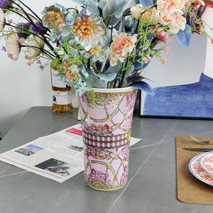 Jarrón de Cerámica con Forma de Cuerno Nórdico, Decoración Moderna y Sencilla de Porcelana para el Hogar, Decoración para Sala de Estar y Mueble de TV - Product Image 2