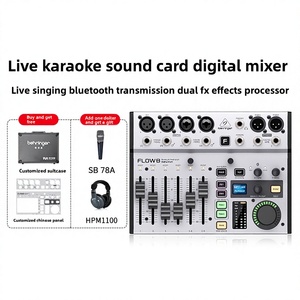 <span class=keywords><strong>BEHRINGER</strong></span>/<span class=keywords><strong>Behringer</strong></span> FLOW8 Consola de Mezclas Digital Profesional para Bandas y <span class=keywords><strong>Sonido</strong></span> en Vivo, para Karaoke - Product Image 1