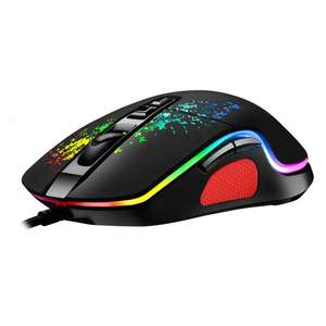 Chất lượng cao 7D lập trình Chuột chơi game RGB 7600dpi có dây USB eSports Máy nghe nhạc Chuột chơi game cho game thủ - Product Image 2