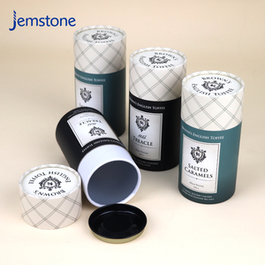 Capsules de collagène écologiques personnalisées, tube en carton vide pour poudre, cylindre hermétique, emballage de tube pour complément alimentaire, boîte - Product Image 5