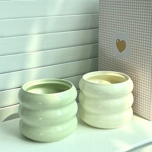 Cute <b>dressing</b> <b>table</b> makeup brush <b>storage</b> tube, simple home decor, desktop ceramic brush and pen holder <b>storage</b> box, high-end - Product Image 3