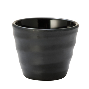 Tasse à thé noir mat tasses en mélamine 210ml Restaurant japonais hôtel thé riz brun thé eau servant tasse de conception filetée - Product Image 3