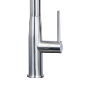 공장 직접 스테인레스 스틸 주방 싱크 수도꼭지 풀다운 오일 마찰 청동 수도꼭지 믹서 - Product Image 5