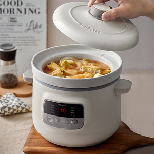 Cuisinière électrique à cuisson lente Bear DDG-D30H5 avec minuterie intelligente en céramique pour soupes et bouillies - Product Image 1