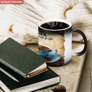 Taza de Cerámica Personalizada que Cambia de Color, Taza para Beber de 11 oz, Diseño Personalizado, Taza Sensible al Calor - Product Image 3
