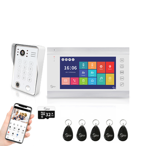 Wifi kích hoạt anjielosmart cửa điện thoại máy ảnh 7 inch màn hình cảm ứng, truy cập từ xa thông qua ứng dụng cho <span class=keywords><strong>iPhone</strong></span> & Android - Product Image 2