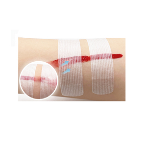 BLUENJOY Wound Steri Strips Bande de fermeture de peau de plaie médicale sans douleur Bandes stériles d'urgence pour trousse de premiers soins - Product Image 2