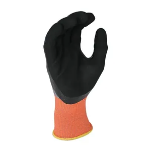 Guanto da rock Juba 4220RF 6 XS K, Nero e Arancione Mélange - Product Image 2