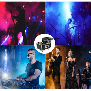 Machine à fumée double Gubera Hazer 600W, machine à brouillard pour mariage, 600w DMX Hazer, machine à fumée double simple pour bar - Product Image 4