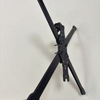 Marco FPV Mark4 V3 Pro de 9 Pulgadas y 427mm con Brazos de 7mm de Fibra de Carbono para Drones de Carreras, Gran Carga, Largo Alcance de 10KM