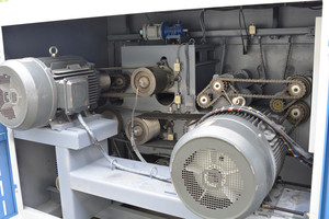 Aserradero Completo para Madera de Palets y Vara, Sierra Multiláminas MJ-F7-350/400/450-120-5D - Product Image 4