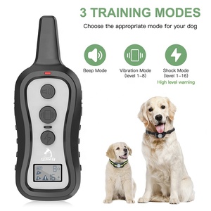 Patpet-Collar de entrenamiento inalámbrico para perros, accesorio eléctrico 3 en 1 de alta calidad, resistente al agua para perros pequeños y medianos - Product Image 3