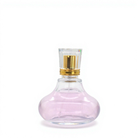 Support d'affichage pour flacon de parfum à LED, en verre scellé par bouchon, 10ml/30ml, transparent, design indien simple, unisexe, Aroma Garden, personnalisable