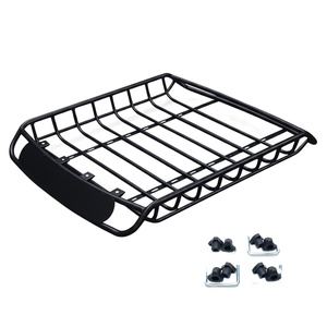 Hante MeiYing Panier de toit universel en acier au carbone pour SUV, sans barres transversales, porte-bagages 150 kg - Product Image 1