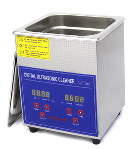 Nettoyeur à <span class=keywords><strong>ultrasons</strong></span> numérique KOOZSONIC 40 kHz 1,3 L avec minuterie pour pinceaux de maquillage et bijoux, dégraissage et élimination de la rouille, en acier inoxydable 304 - Product Image 1
