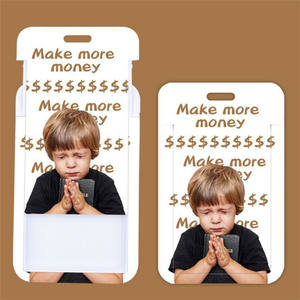 <span class=keywords><strong>Petite</strong></span> <span class=keywords><strong>quantité</strong></span> drôle <span class=keywords><strong>personnalisé</strong></span> homme enseignant Logo ID ABS porte-carte étui Kawaii lanière personnalisée avec porte-badge de carte d'identité - Product Image 5