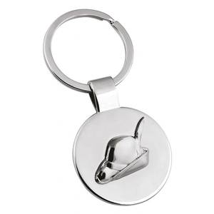 ALPINO Fashionable Alloy <b>Key</b> <b>Ring</b> UV Printed Digital Photo Keychain with Hollow Style Metal <b>Bottle</b> <b>Opener</b> - Product Image 2
