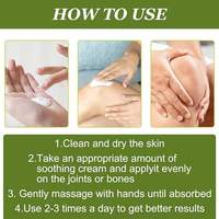 Crème LEIHU à base de plantes naturelles pour soulager les douleurs articulaires, osseuses, cervicales et musculaires, avec venin d'abeille, certifiée Santé, 30g