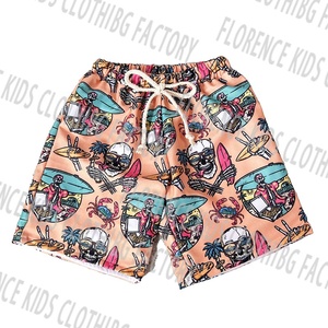 Calção de Banho Infantil Personalizado DH OEM para Meninos, Impermeável, com Estampa de Desenho Animado, Manga Longa, Roupa de Praia - Product Image 5