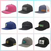 Casquette unisexe HS15 style streetwear hip-hop à 6 panneaux et visière plate, design personnalisé, perforations laser, idéale pour le canoë, le surf et les tenues décontractées