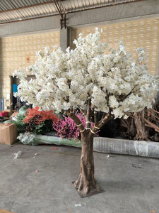 Thực tế Nhật Bản màu hồng hoa chi nhánh Nhân Tạo Hoa Anh Đào cây trang trí đám cưới trung tâm cây - Product Image 2