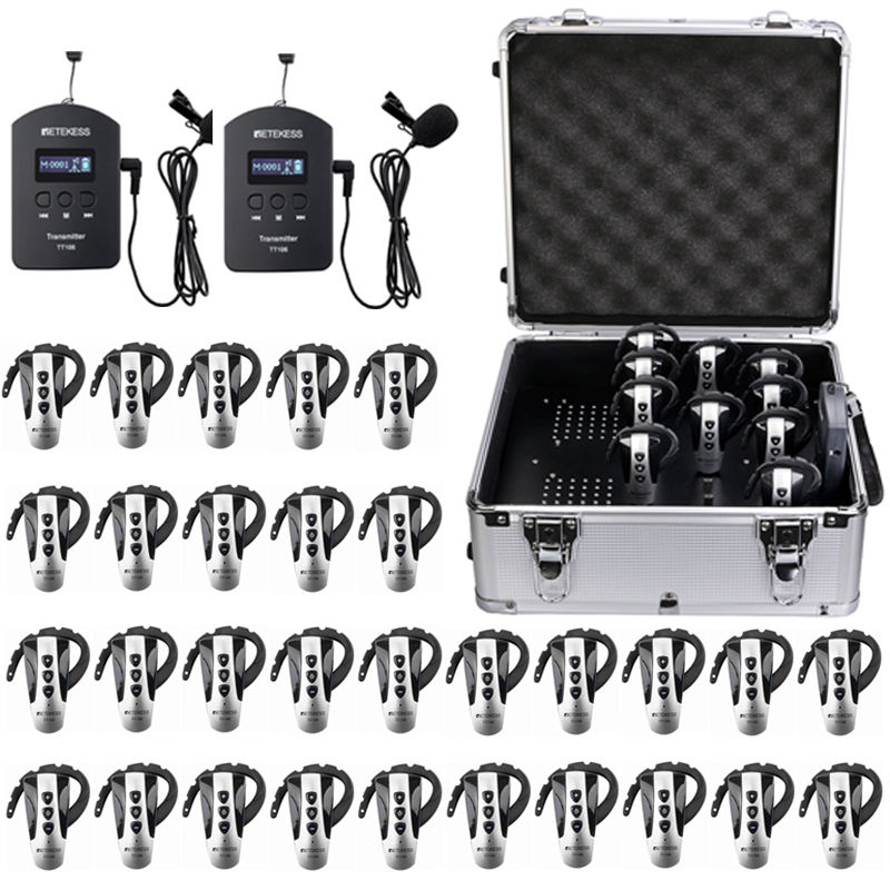 2 TX + 30 RX + เคสชาร์จพร้อม32ช่อง