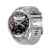 Reloj Inteligente para Exteriores Dodobit DT05 para Hombre con Batería Grande de 1100mAh, Llamadas BT, Resistencia al Agua 3ATM, Linterna y Funciones Deportivas