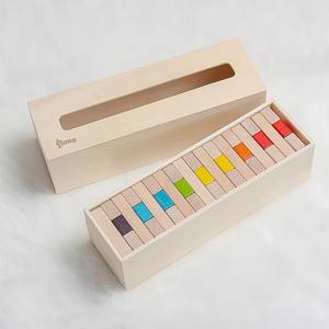 Bloques de Construcción de Madera Apilables, Juego de Bloques, Juguete Educativo de Construcción, Castillo de Equilibrio, Juguete DIY para Niños - Product Image 3