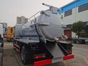 Camión de Succión de Aguas Residuales Shaanxi, Diésel Manual, 15cbm, Euro 6, 150-250hp, Capacidad de Carga 11-20T - Product Image 6