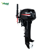 Moteur hors-bord AIQIDI refroidi par air, 2 temps, 9,9 CV, 15 CV, 18 CV, moteur de bateau marin