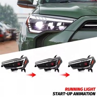 Faros Delanteros LED con Animación de Encendido, Luces de Circulación Diurna, Intermitentes, Lámparas de Conducción para 4Runner 2010-2023