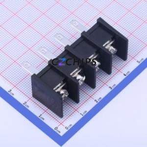 KF65H-11.0-4P Barrier Terminal Block Through hole Component (THT),P=11mm Connector Two Sides 11mm 1x4P Straight Pin - Product Image 1