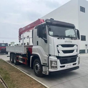 شاحنة إيسوزو 6×4 موثوقة مزودة برافعة تلسكوبية بحمولة 8 طن و16 طن للبيع - Product Image 2