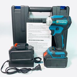 Atornillador Eléctrico Inalámbrico Recargable de Litio con Torque de 330N.M, Taladro de Impacto Multifuncional C09 PG4256 El - Product Image 1