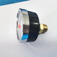 Vacuum Gauge 0-120 Measurement Range for Chemical Industry 1 Year Warranty OEM/ODM Customization Support Steel Brass CE