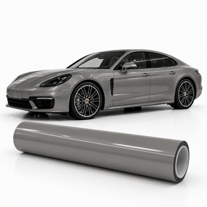 XP3M Slate Gray Light OEM Gloss TPU Color PPF Car <b>Wrap</b> <b>Vinyl</b> 7.5 Mil Self Healing Anti Scratch Anti Yellowing Covestro TPU Base - Product Image 5