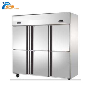 Refrigerador Comercial de Acero Inoxidable de 450L con Descongelación Automática, Congelador Vertical de Una Sola Temperatura, Enfriamiento y <span class=keywords><strong>Congelación</strong></span> Profunda - Product Image 4