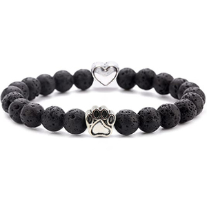 Mode pierre naturelle guérison cristal oeil de tigre 8mm Bracelet de perles alliage griffe de chat Bracelet de perles pour femmes hommes bijoux - Product Image 6