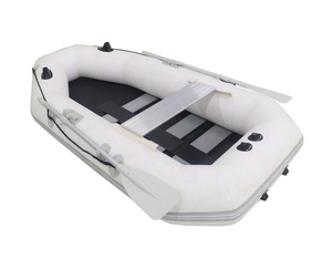 Bote Inflable Plegable en Oferta, Lancha Rápida de PVC de 0.7mm, Botes de Pesca para Deportes Acuáticos - Product Image 1