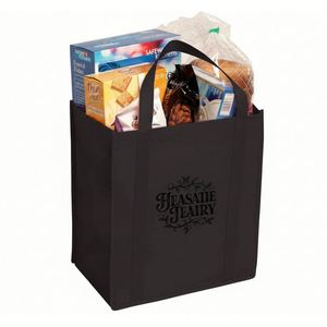 Non <b>Woven</b> Large Grocery Shopping <b>Tote</b> <b>Bag</b> With Custom Logo - Product Image 1