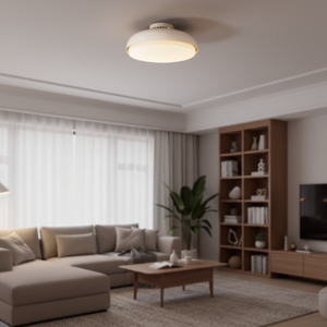 Ventilatore da <span class=keywords><strong>Soffitto</strong></span> LED Fcmila Smart Senza Pale per Camere da Letto, Motore Silenzioso, Controllo Vocale e App, Rotazione 360° °   Ventilatore da <span class=keywords><strong>soffitto</strong></span> dimmerabile Vortex Airflow - Product Image 3