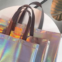 Sac fourre-tout antistatique non tissé imprimé sérigraphié style influenceur avec logo personnalisé pour magasins de vêtements et chaussettes, fermeture à bouton, Zhejiang